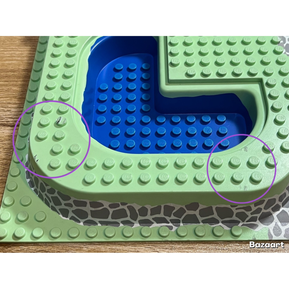 二手樂高 LEGO 底板 渡假島 泳池天堂 6416 6092 6092px2-細節圖2