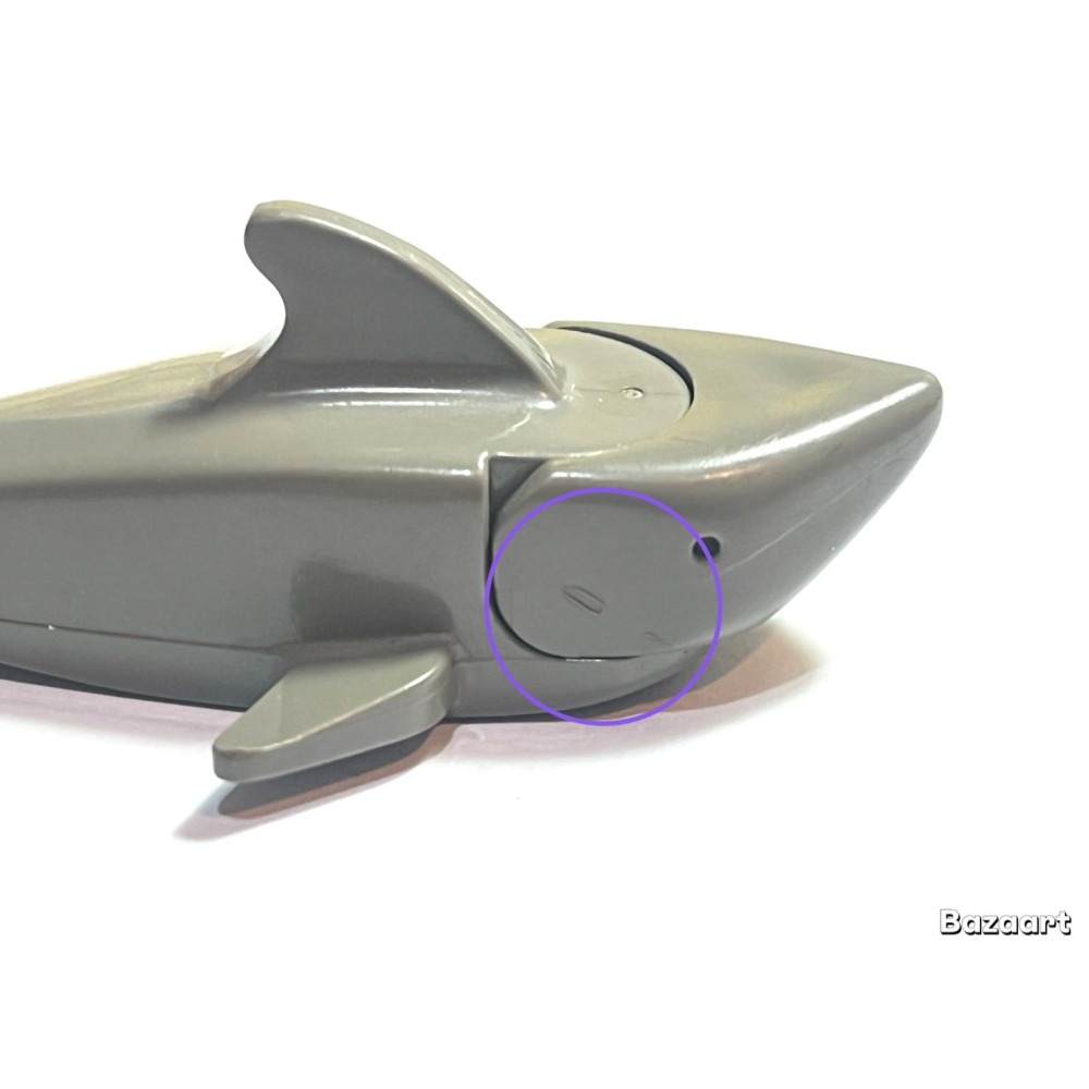 二手樂高 LEGO 鯊魚 魚 請看說明 海盜 深海 舊深灰色 2547 2547c01-細節圖2