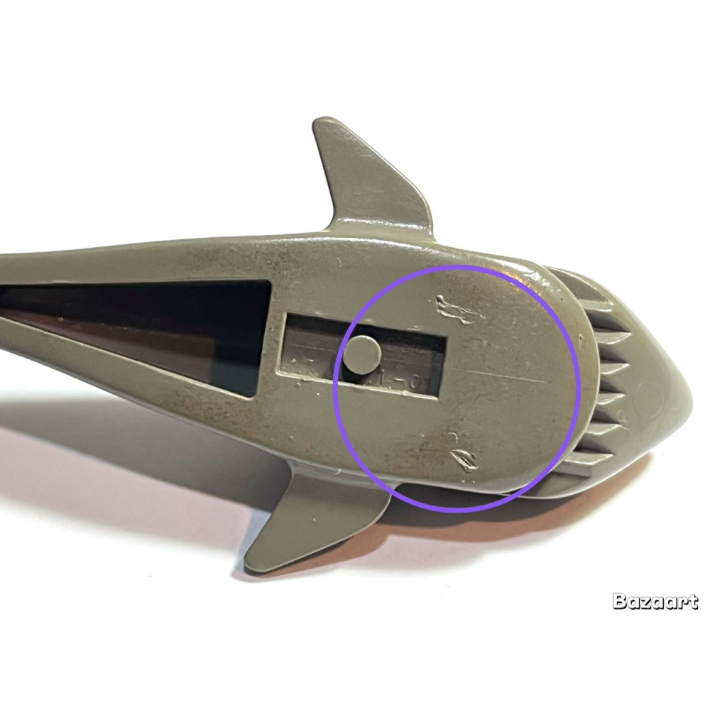 二手樂高 LEGO 鯊魚 魚 請看說明 海盜 深海 舊深灰色 2547 2547c01-細節圖3