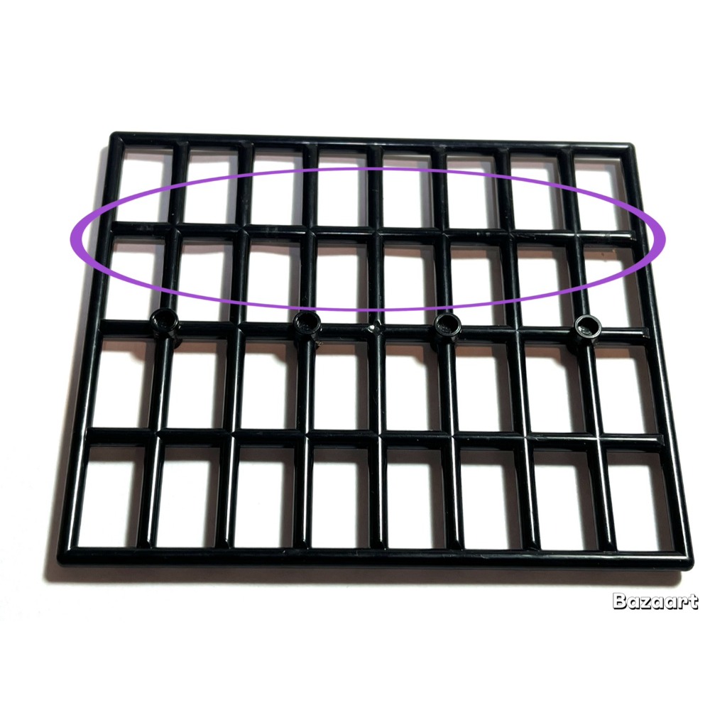 二手樂高 LEGO 柵欄 圍欄 鐵欄 鐵網 侏儸紀世界 5887 99061-規格圖1