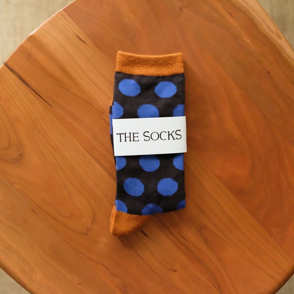 【日本大阪 THE SOCKS_圓點點襪】日本製 日本襪子 設計襪子 圓點點 棉襪 襪子 官方正品現貨在台-細節圖4