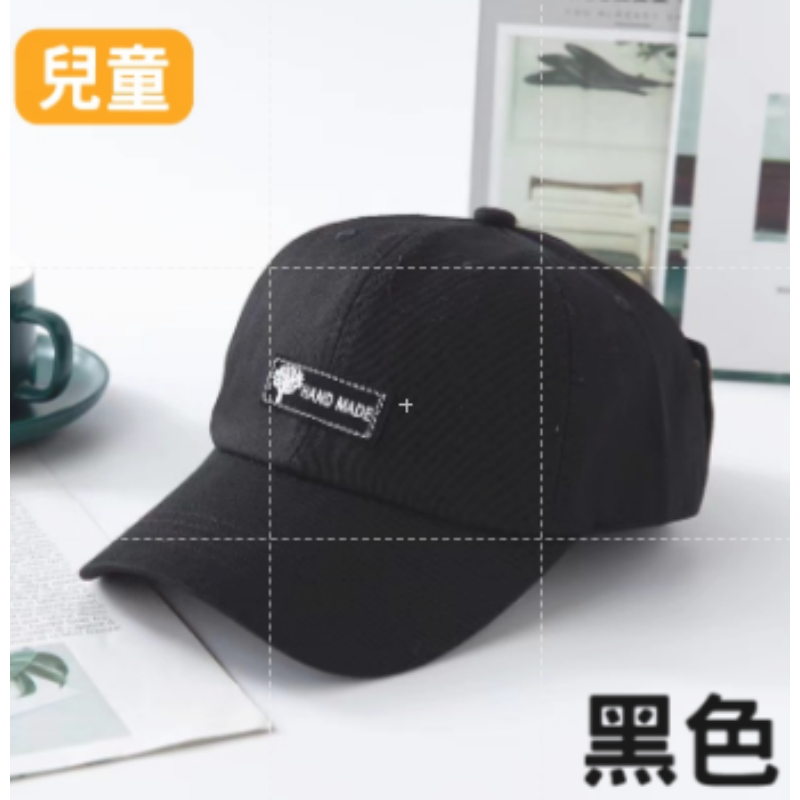 Ｇ｜(一般款) 黑色 兒童 飛行員棒球帽