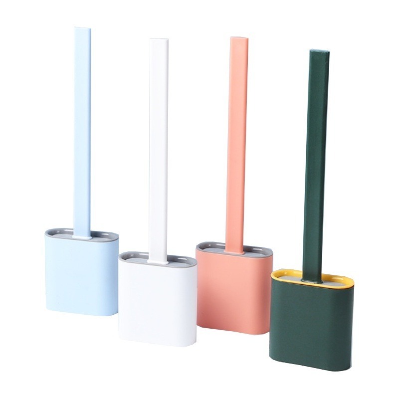 🚀硅膠軟毛🚀掛壁式馬桶刷 可掛式馬桶刷 矽膠馬桶刷 矽膠刷 軟膠馬桶刷清潔刷 軟式馬桶刷 馬桶刷 廁所清潔 浴室刷-細節圖2