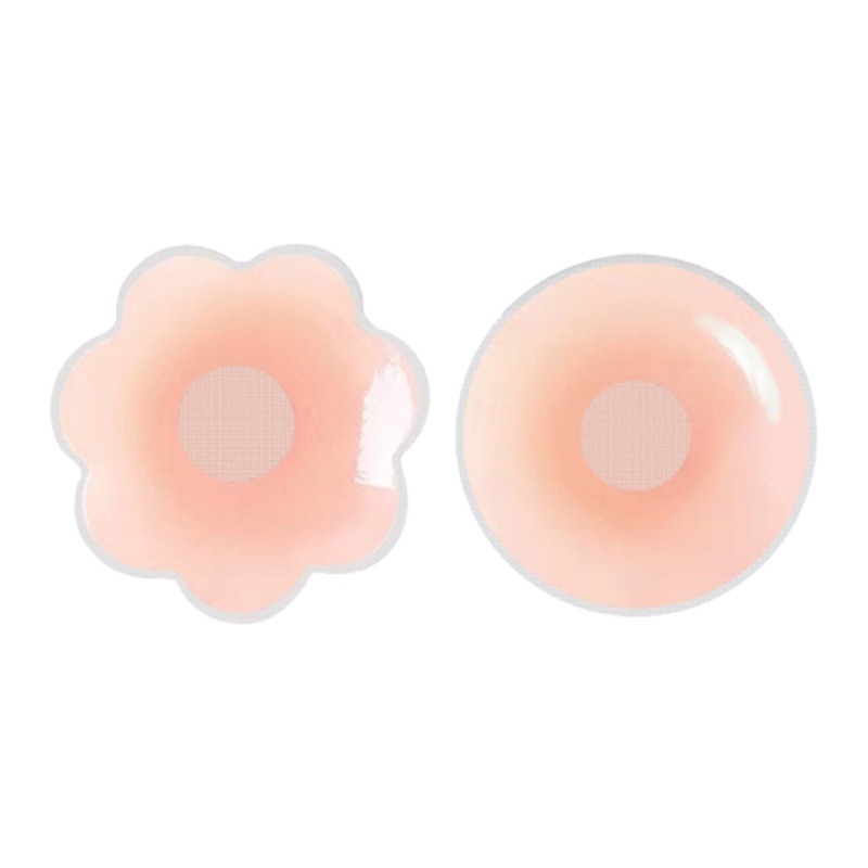 ✨安全隱形✨矽膠胸貼 乳膠胸貼 隱形胸罩 無痕胸貼 乳頭保護乳貼 花樣 乳貼 乳頭貼 梅花貼 圓形貼 Cosplay-細節圖2