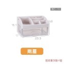 🔥大容量收納🔥桌面多層收納架 化妝品收納盒 文具收納 桌面多功能收納架 浴室置物架 桌面收納 臥室收納 透明抽屜-規格圖7
