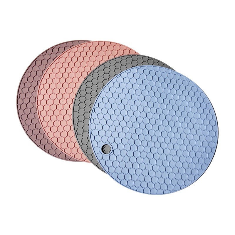 🔥保護桌面🔥蜂巢隔熱墊 蜂窩隔熱墊 防燙餐桌墊 止滑墊 橡膠墊 隔熱墊 廚房鍋墊 碗墊 鍋墊 盤墊 杯墊 耐熱高溫-細節圖2