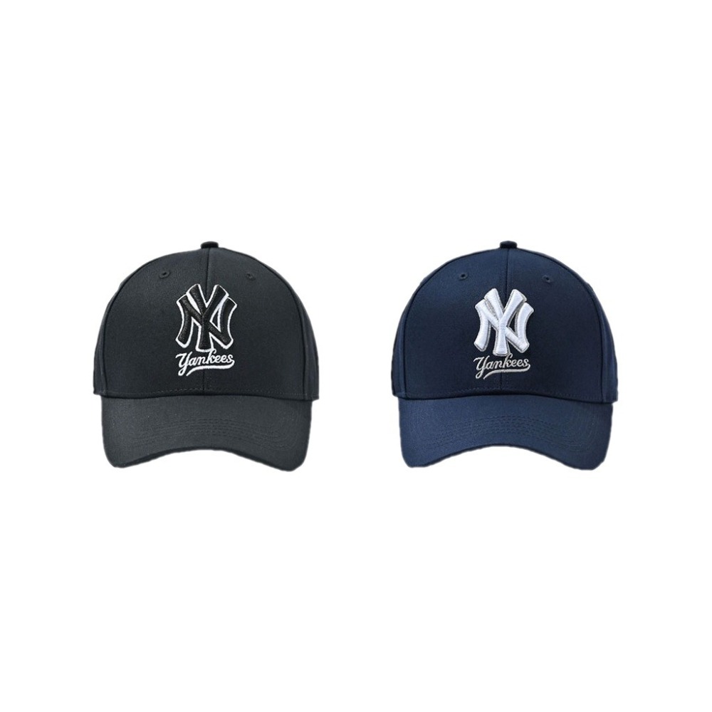 🌟球迷夯款🌟MLB洋基隊棒球帽刺繡大LOGO NY紐約洋基隊 復古老帽 美國職棒棒球帽 棒球帽 MLB帽子 FUS-細節圖2