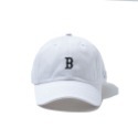 【白色】小LOGO 紅襪隊棒球帽