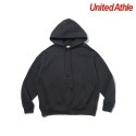 🌟內裡刷毛🌟落肩連帽T恤 United Athle鋪棉帽T連帽T恤 長袖T恤 落肩帽T 長袖帽T 連帽上衣 FUS-規格圖7