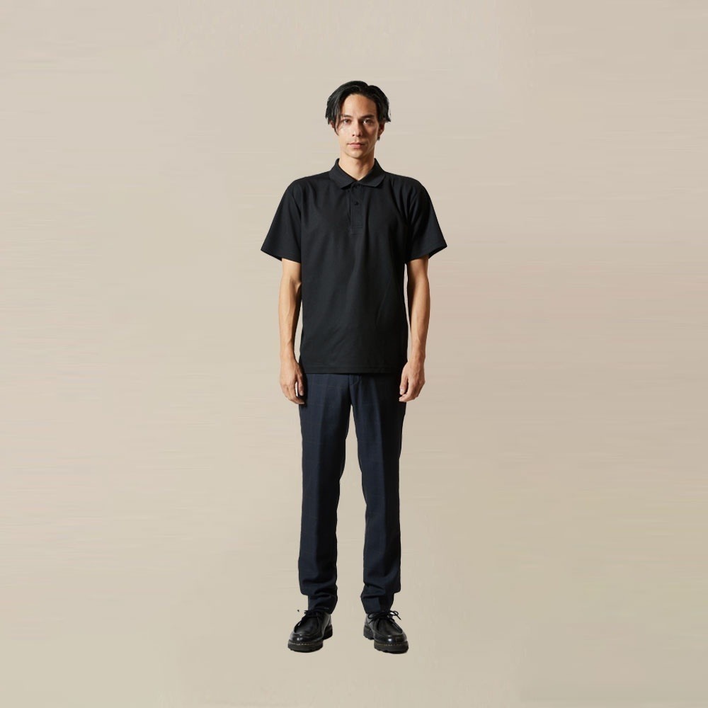 🌟涼感透氣🌟素面機能POLO衫 United AthlePOLO衫 機能POLO衫 工作服 POLO排汗 FUS-細節圖3