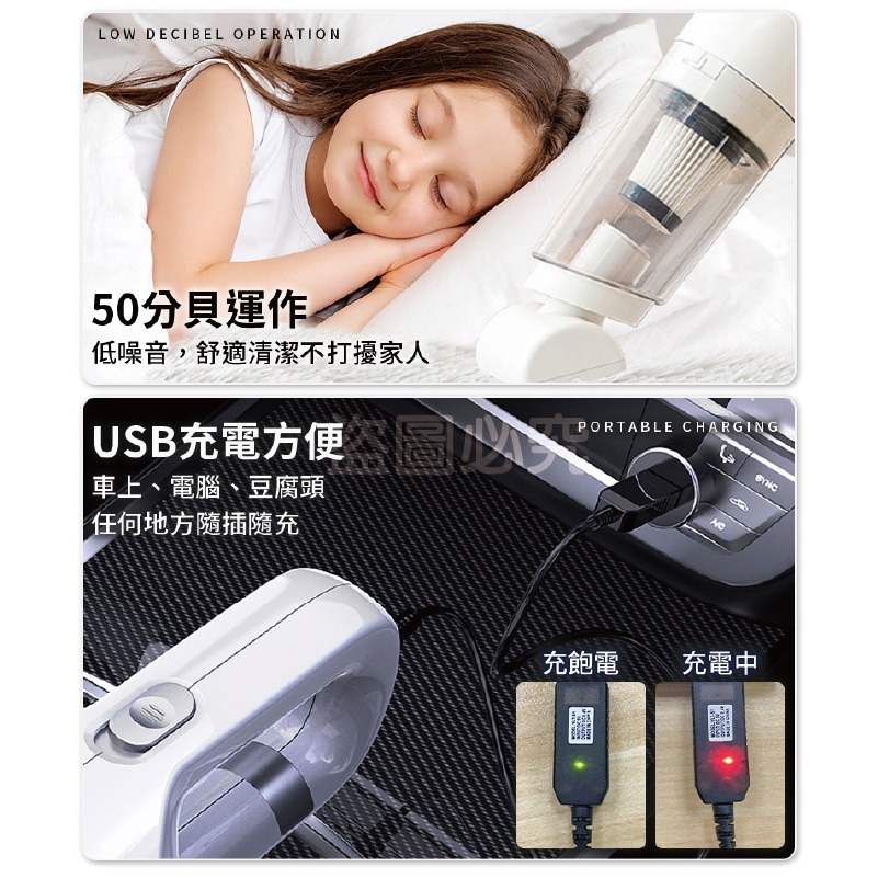 🔥公司貨保固🔥直立式手持吸塵器 直立式吸塵器車用吸塵器可換頭吸塵器家用吸塵器 汽車吸塵器 無線吸塵器 充電小吸塵器-細節圖6