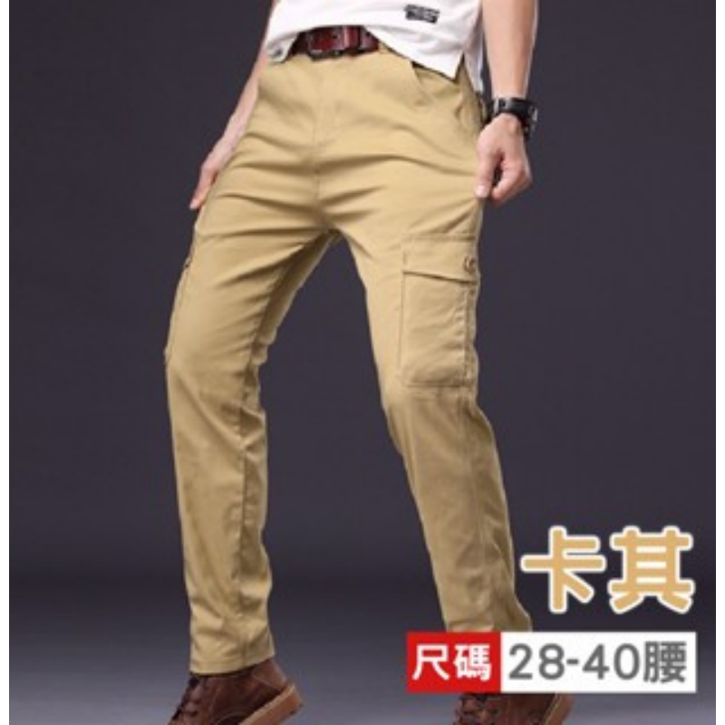 M 28  卡其｜工作長褲-抗磨耐割