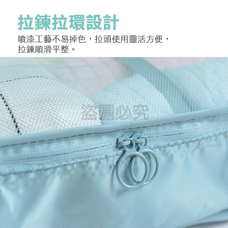 🔥挑戰底價🔥旅行袋 八件組 行李收納袋 收納包 飛機包 鞋袋 行李分類 旅行收納 盥洗包 行李分裝袋 衣物收納袋-細節圖7