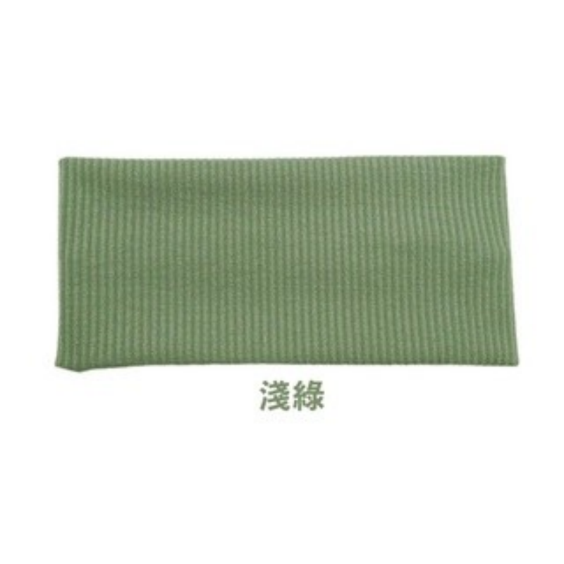 淺綠 針織髮帶