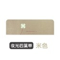 【米色】夜光幸運草-樓梯防滑墊