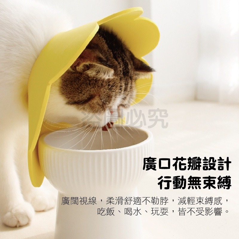 💛加厚款💛防水耐髒💛伊莉莎白圈 伊莉莎白頭套 寵物頭套 防舔頭套 防咬頭套 寵物頭套 貓咪頭套 防舔圈 寵物脖圈-細節圖5