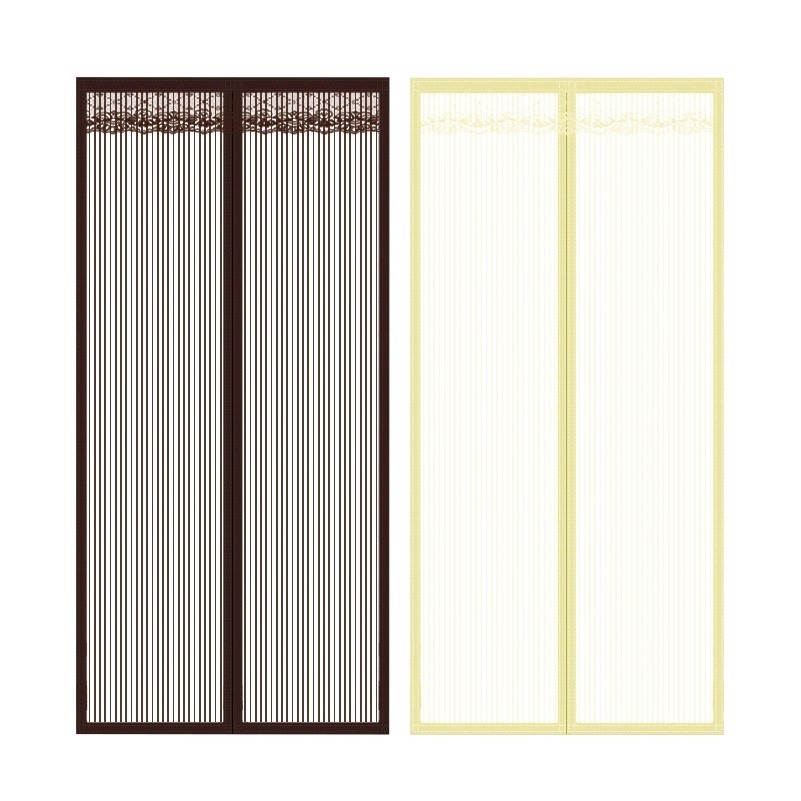 🚀靜音抗風強🚀防蚊門簾 磁吸窗簾 磁吸門簾 空調簾 防蚊簾 磁扣門廉 自動閉合門簾 加寬魔鬼氈 門簾 靜音門簾-細節圖2