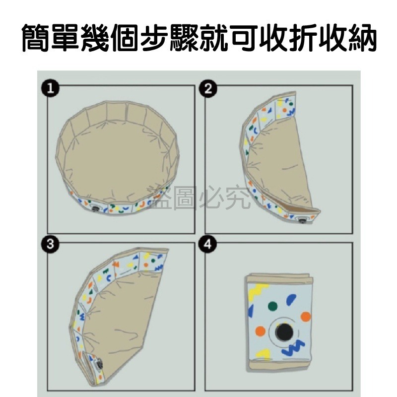 ✨消暑必備✨ 美人魚座圈 免充氣泳池 戲水游泳池兒童遊戲池寵物戲水池 遊戲池 游泳座圈 泳圈 充氣座圈-細節圖3