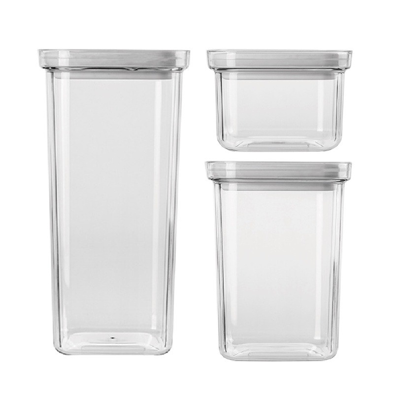 🚀旋轉密封🚀旋扣式密封罐 旋轉式食品密封罐 收納罐 密封保鮮罐 廚房用品 零食罐 儲物罐 密封罐 調味罐 麵粉收納罐-細節圖2