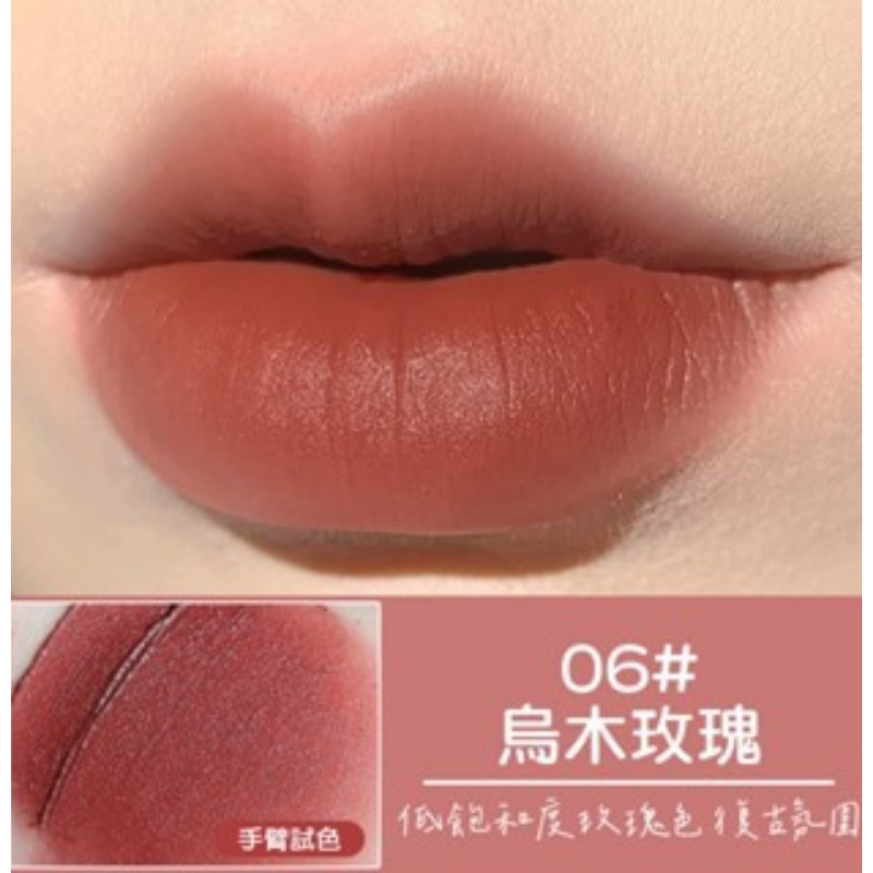 06#烏木玫瑰 絲絨唇釉｜單筆限198個