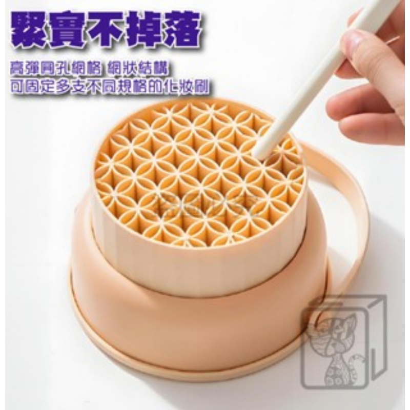 🔥專業洗刷🔥化妝刷清洗碗 美妝工具清潔化妝刷清洗洗刷神器 矽膠清洗碗 刷具清潔 粉撲清潔工具 刷具洗刷碗 刷具收納-細節圖7