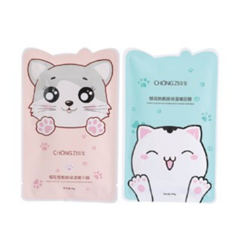 🔥櫻花萃取🔥貓掌保濕手足膜 貓爪手足膜 手部保養 足膜 手膜 腳膜 護手套 去角質足膜 保濕手膜 足部保養 護手膜-細節圖2