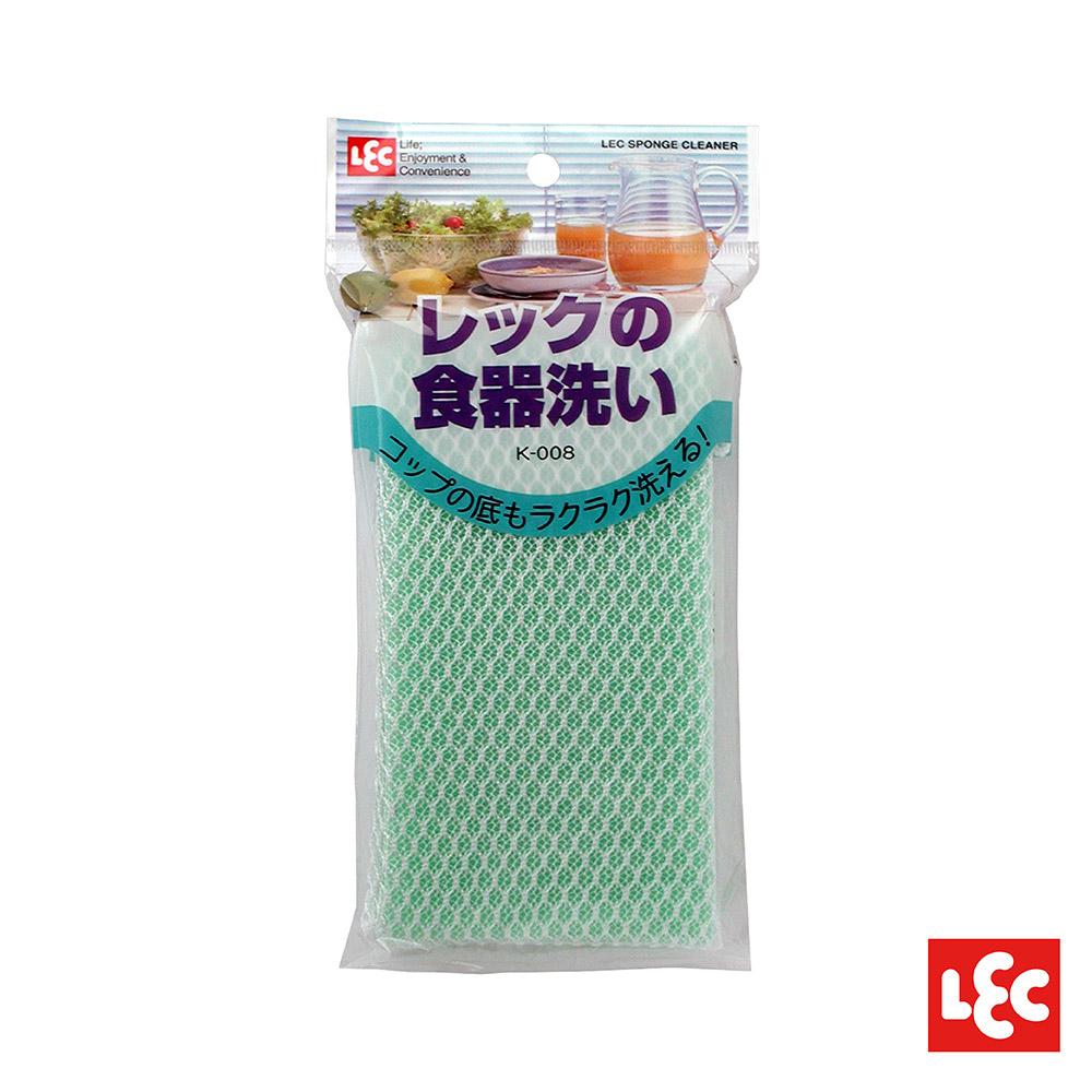 日本LEC-【日本LEC】食器清潔海綿(藍綠&粉紅隨機出貨)-快速出貨-細節圖6