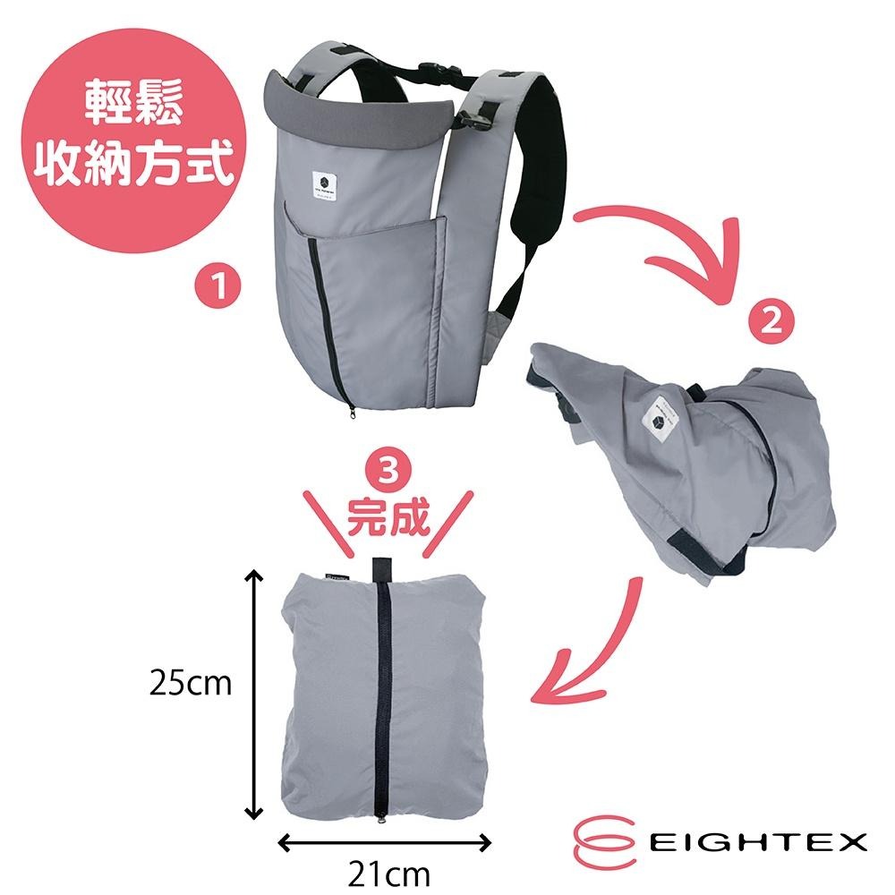 日本Eightex-桑克瑪為好Cube五合一多功能背巾(軍綠)(背帶)-快速出貨-細節圖7