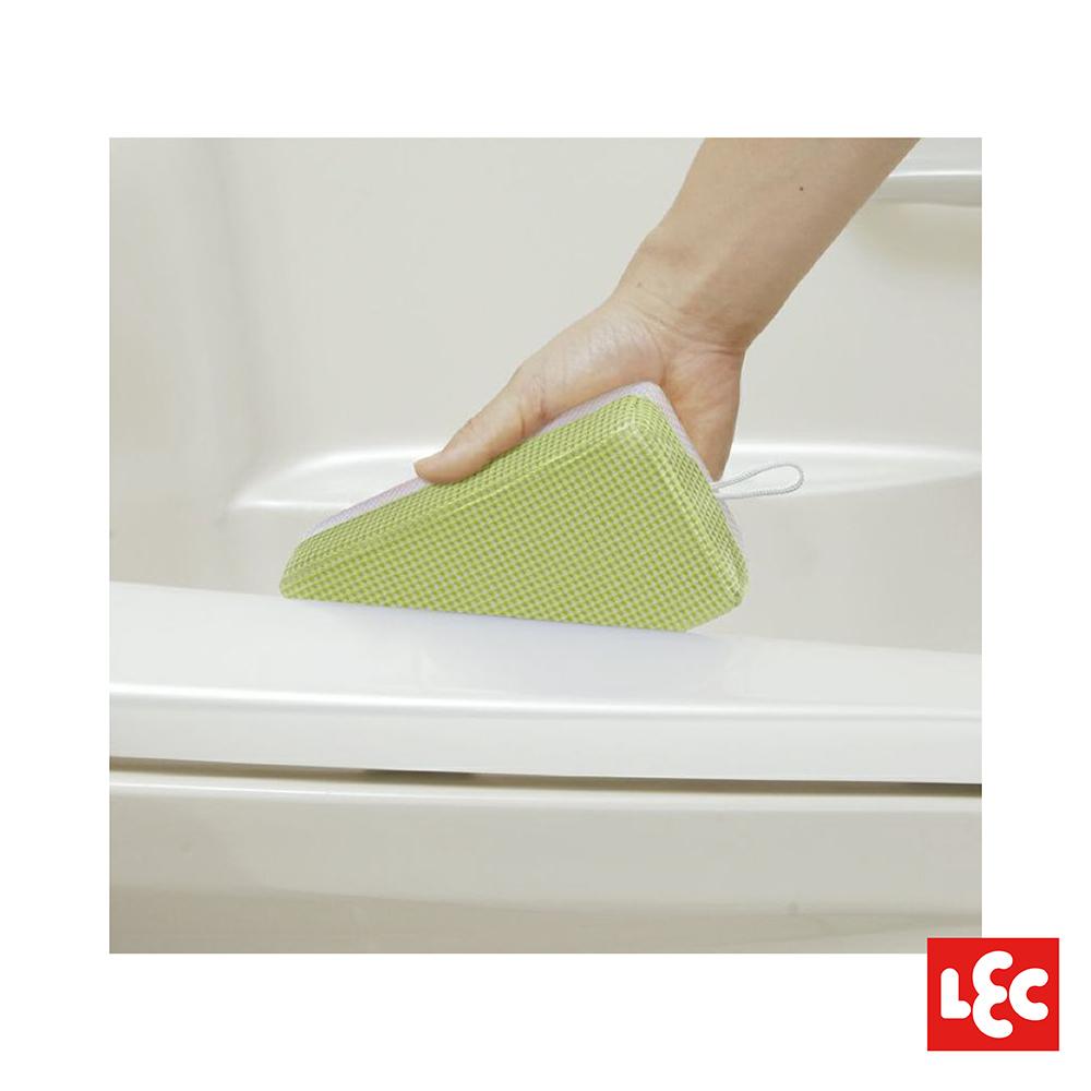 日本LEC-【激落君】浴室用雙面清潔海綿(超極細纖維&網布)-快速出貨-細節圖5