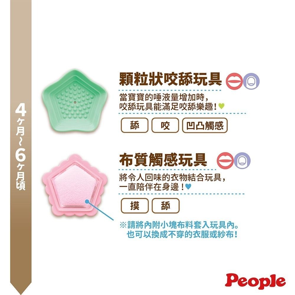 日本People-五感刺激洞洞球玩具(柔軟)(3m+/輕量好拿取，咬舔安心)-快速出貨-細節圖5