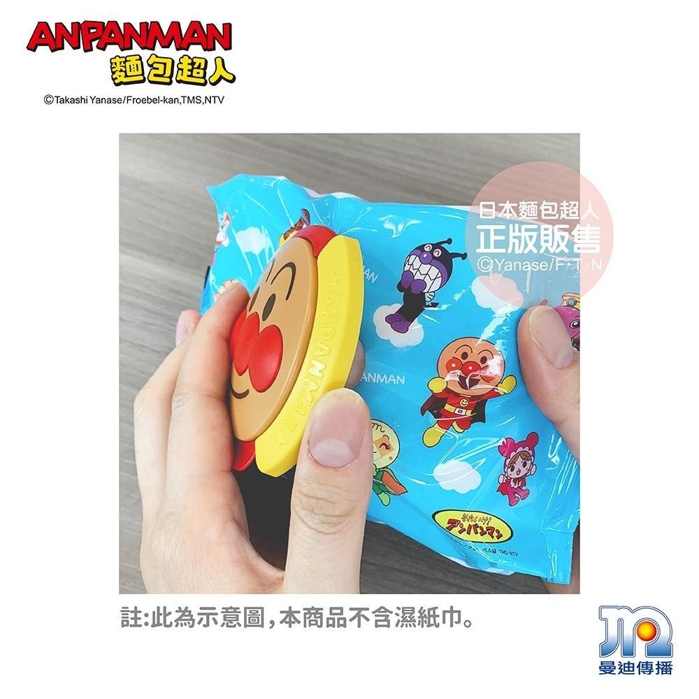 日本LEC-ANPANMAN 麵包超人-AN麵包超人大臉造型濕紙巾盒蓋-快速出貨-細節圖3