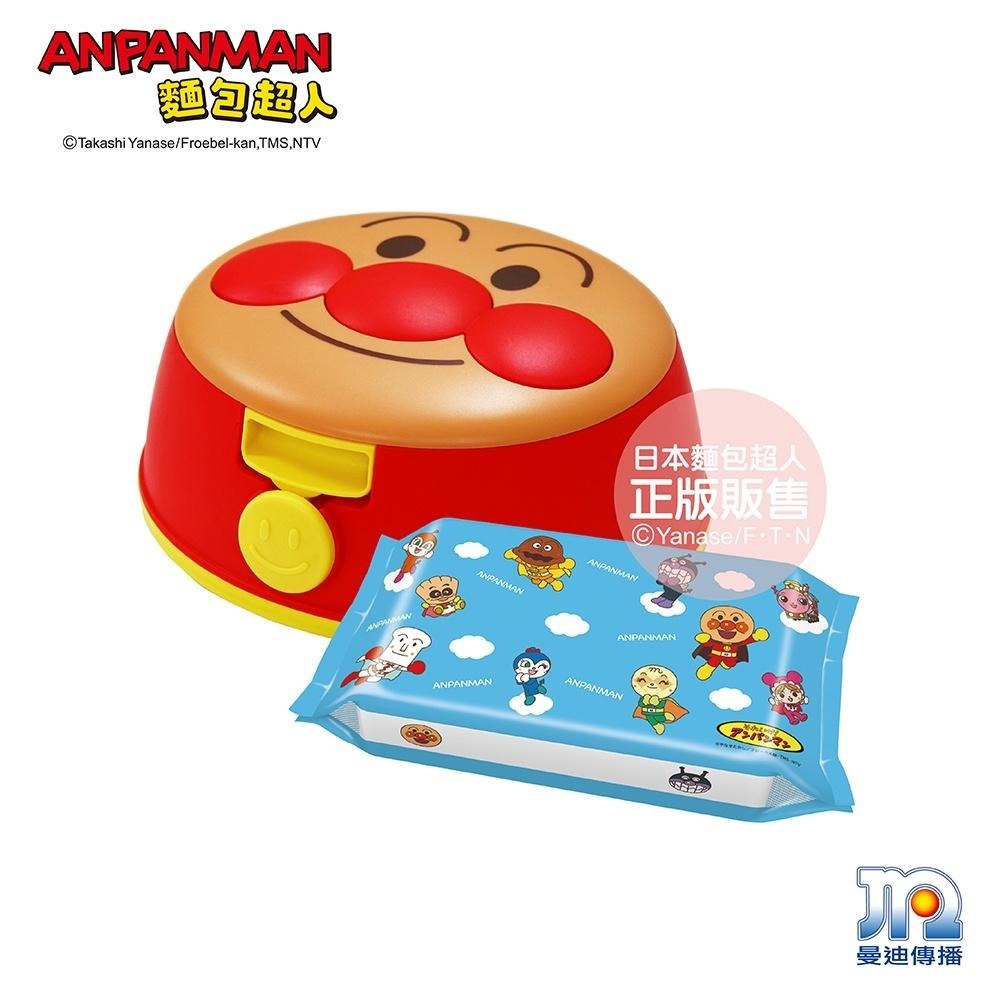 日本LEC-ANPANMAN 麵包超人-AN麵包超人日製純水99.9%盒裝濕紙巾組-快速出貨-細節圖2