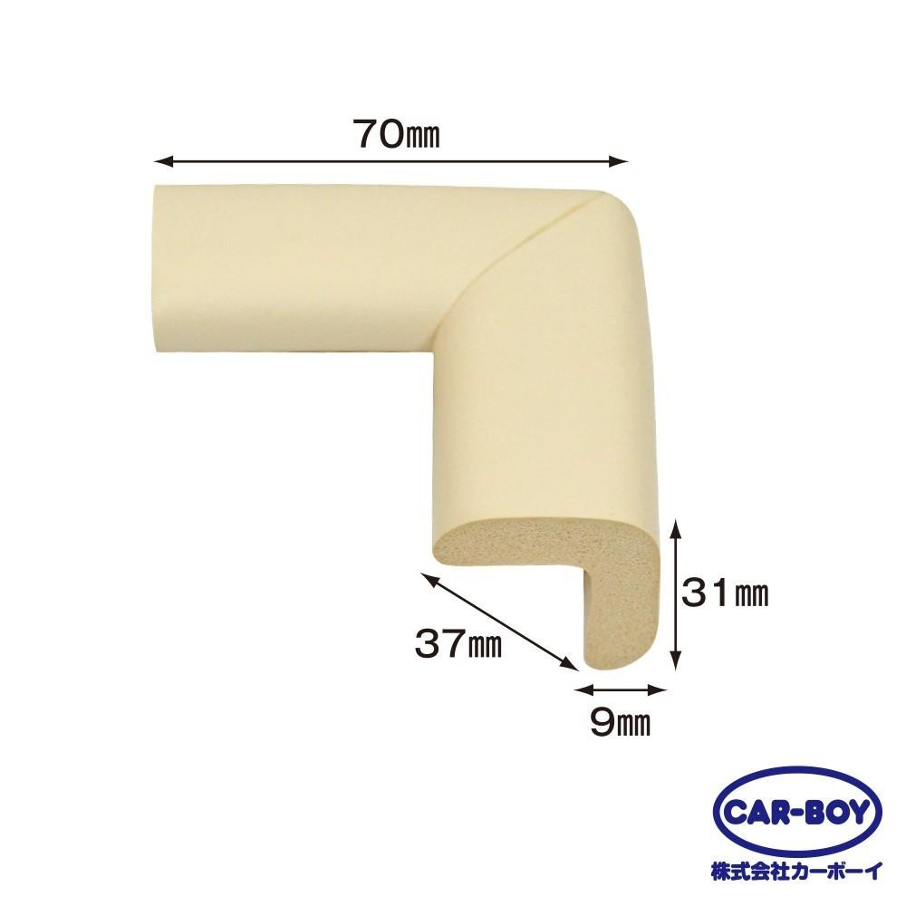【官方直營】日本CAR-BOY-尖角防護軟墊(小)(多色可選)(幫危險尖角加上柔軟防護)-快速出貨-細節圖3