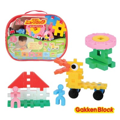 Gakken-日本學研益智積木-基礎組合包(1Y6m+)(STEAM教具玩具)-快速出貨