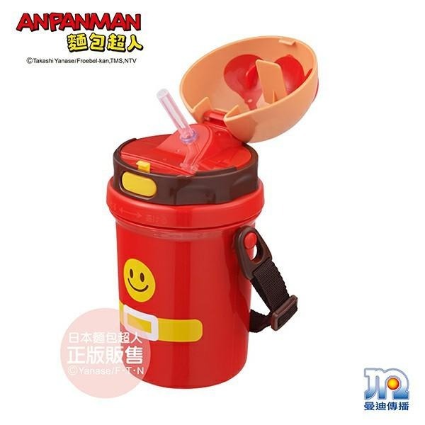 【正版公司貨】ANPANMAN 麵包超人-AN麵包超人造型吸管水壼400ml-快速出貨-細節圖2