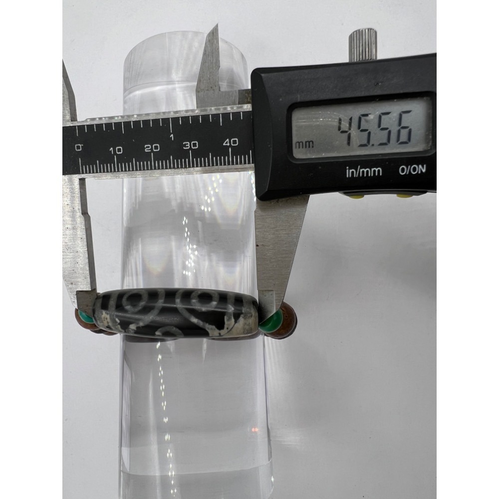 六眼天珠星月菩提手鍊西藏天珠6眼老天珠特殊紋路充分展現神秘能量就此釋出接地氣元氣up實物拍攝-細節圖2