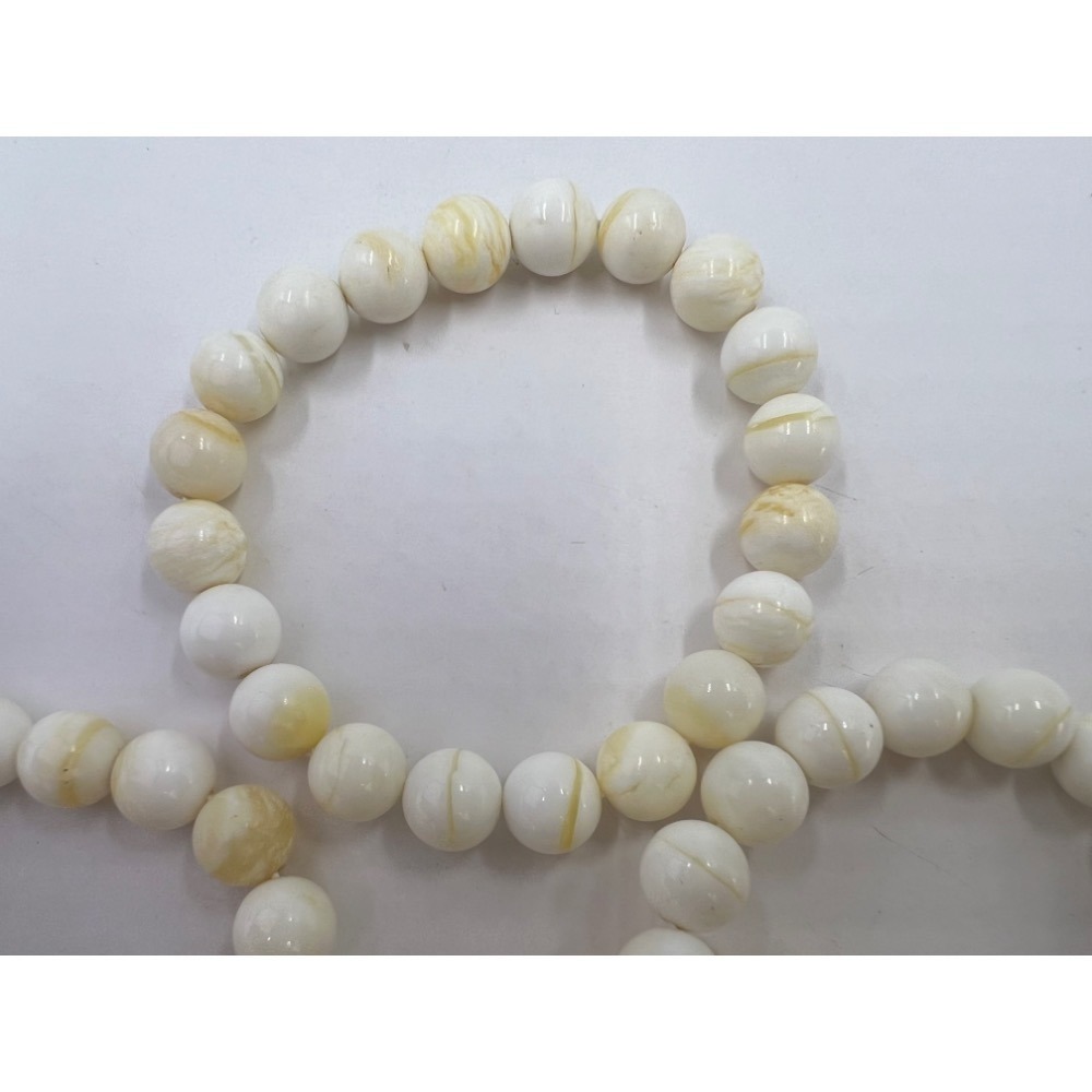 老大爺老貨天然硨磲圓珠手鍊手環優選特級品 單顆約10mm照片為精過挑選台灣現貨立馬寄出照片為樣品-細節圖4