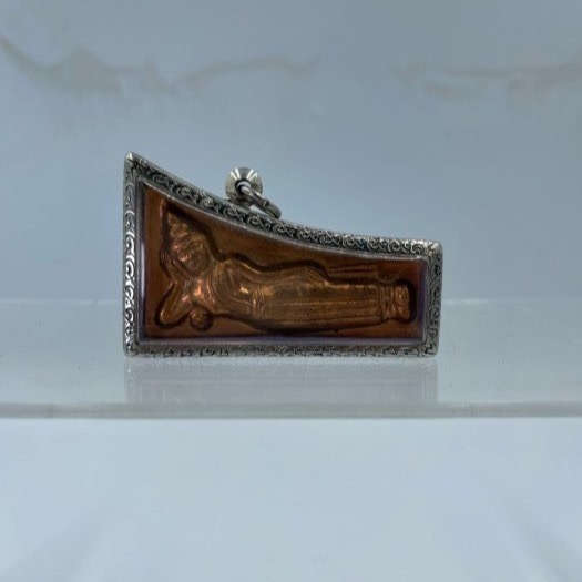 2509瓦邦坤鵬寺2509金臥佛星期二代表佛涅槃佛臥佛泰國佛牌老文物代表色桃紅這一天出生性格活潑勇敢思想活躍增加業務成功-細節圖2