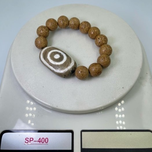 二眼星辰天珠板珠星月菩提手鍊特殊礦脈稀少難見 如理如法上師的加持願力 玉市阿姨小帥哥是做不到的呀 珍藏稀有天珠此處最吉祥-細節圖6