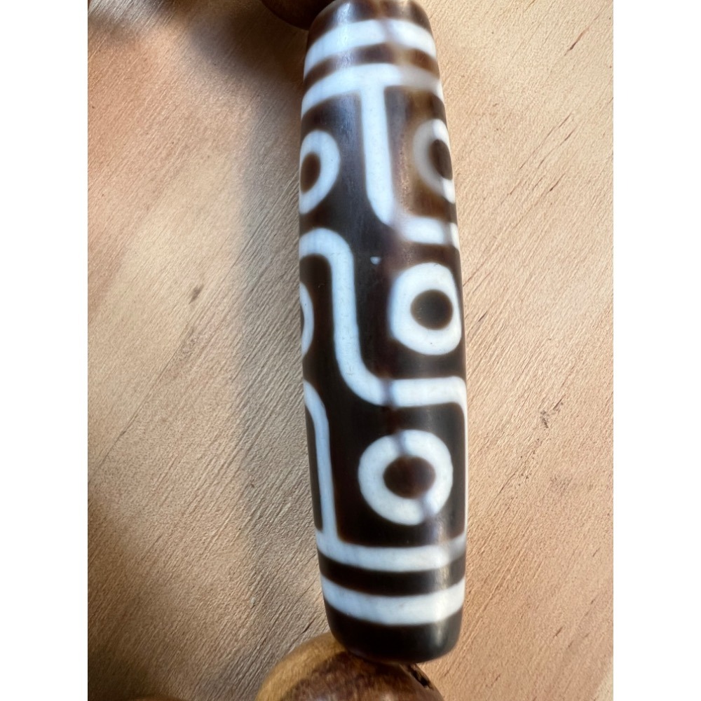 九眼接地氣力量此處最吉祥如理如法上師加持願力玉市阿姨小帥哥是做不到的呀 珍藏大九眼天珠檀香圓珠如實得其法脈傳承-細節圖5