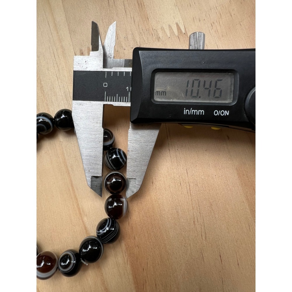 【天珠寺磁場】天然天眼珠手珠手鍊現貨單顆直徑10mm照片是實品-細節圖6