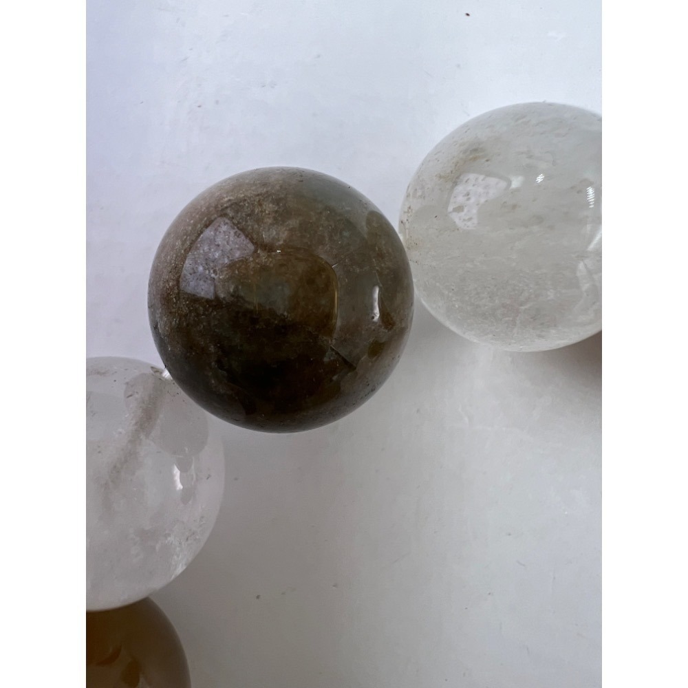 老大爺老貨水晶礦類白水晶為主天然水晶手鍊約16-17mm精挑細選不刮手天然水晶非灌粉加工實物上架實在好看-細節圖10