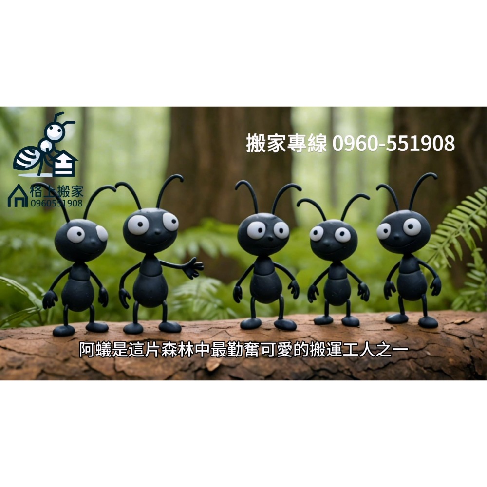新北搬家板橋搬家公司平價中和搬家推薦電話格上0960551908螞蟻小小兵愛與力的演出-細節圖2