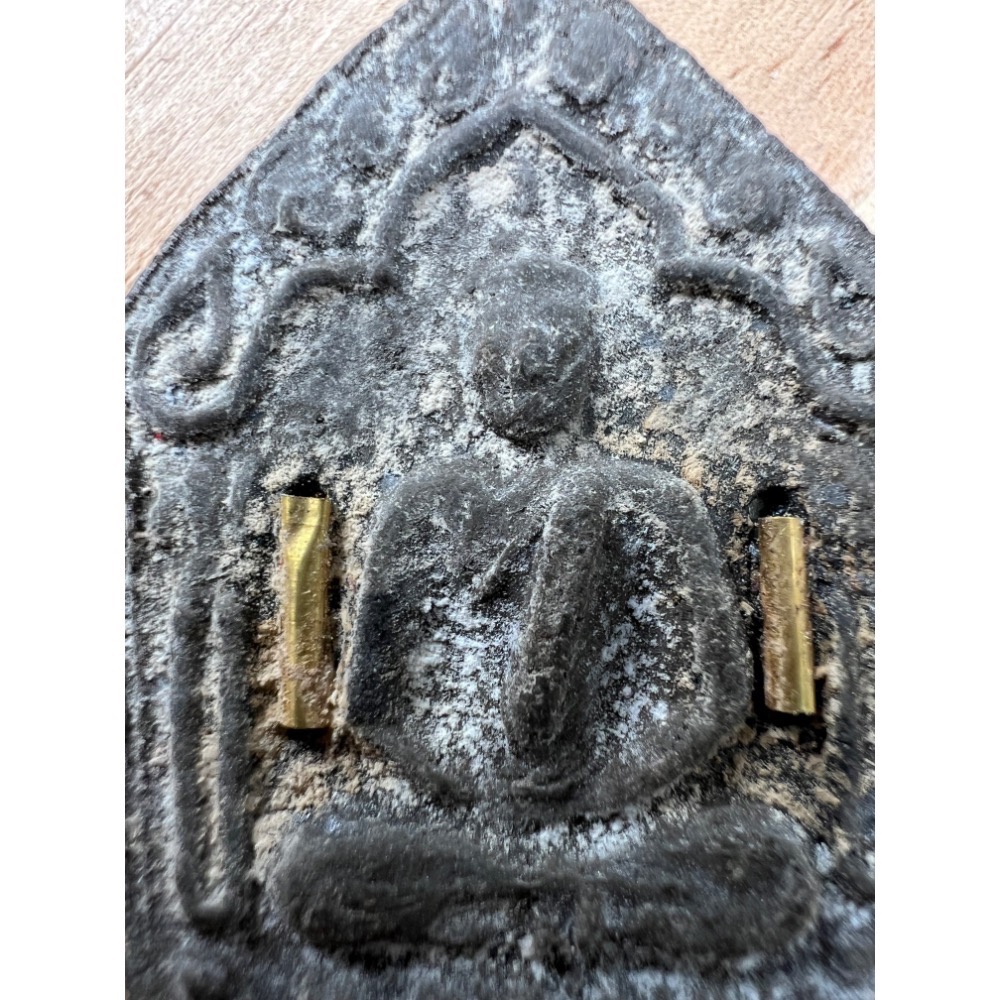 泰國名牌龍婆添坤平符管2515美綠多古曼粉多五芒星大模坤平桃花人緣特別版藏家必收精品龍婆tim坤平神牌高僧佛牌威猛強勁護-細節圖9