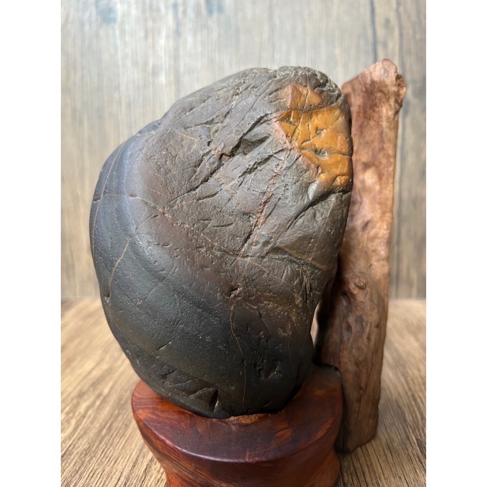 美猴王孫悟空石猴完全天然自然原石上過雜誌的猴子得過獎早期約二至三十年藏家的精品末法釋出六合貴人兼3合貴人不明不白遇貴人-細節圖2