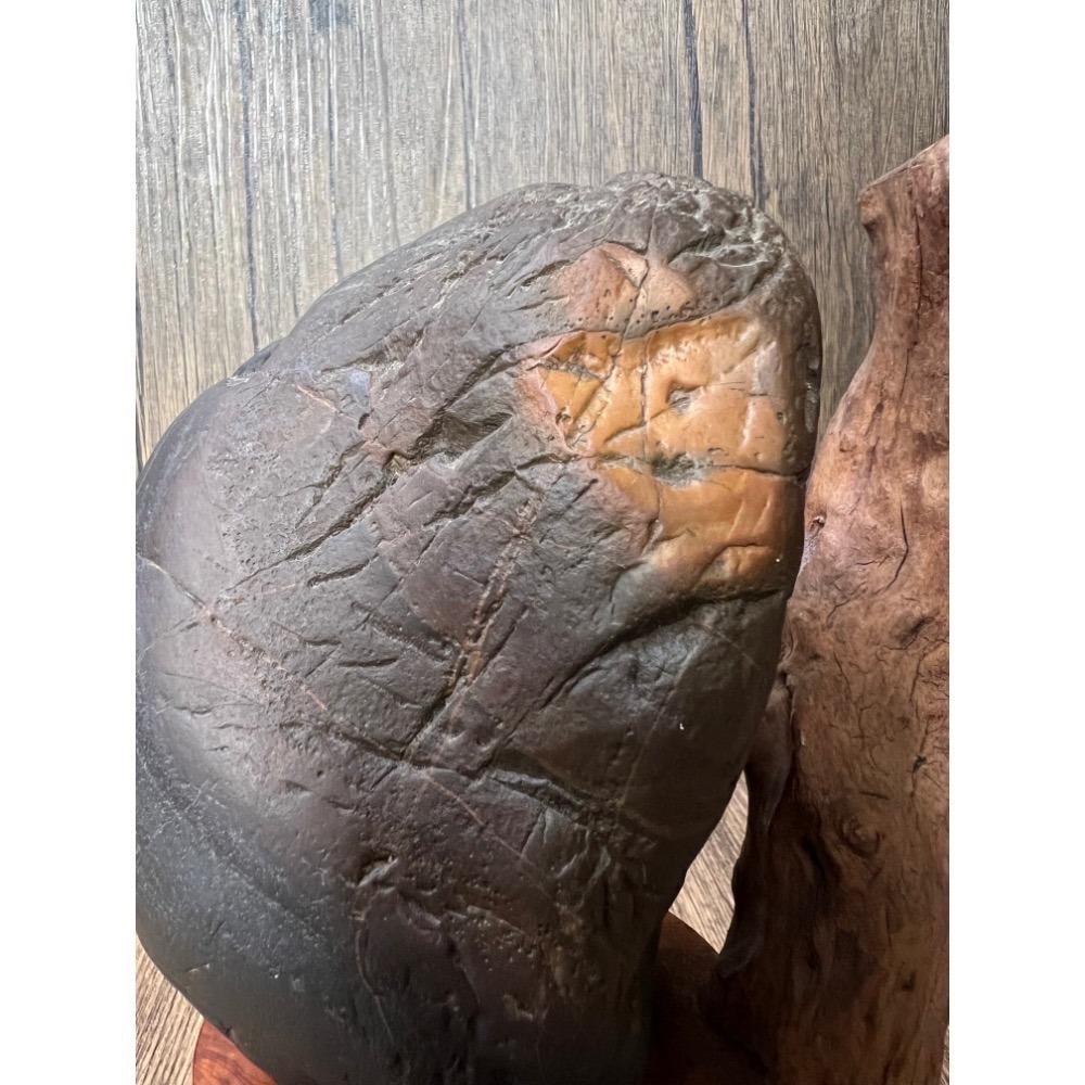 美猴王孫悟空石猴完全天然自然原石上過雜誌的猴子得過獎早期約二至三十年藏家的精品末法釋出六合貴人兼3合貴人不明不白遇貴人-細節圖5