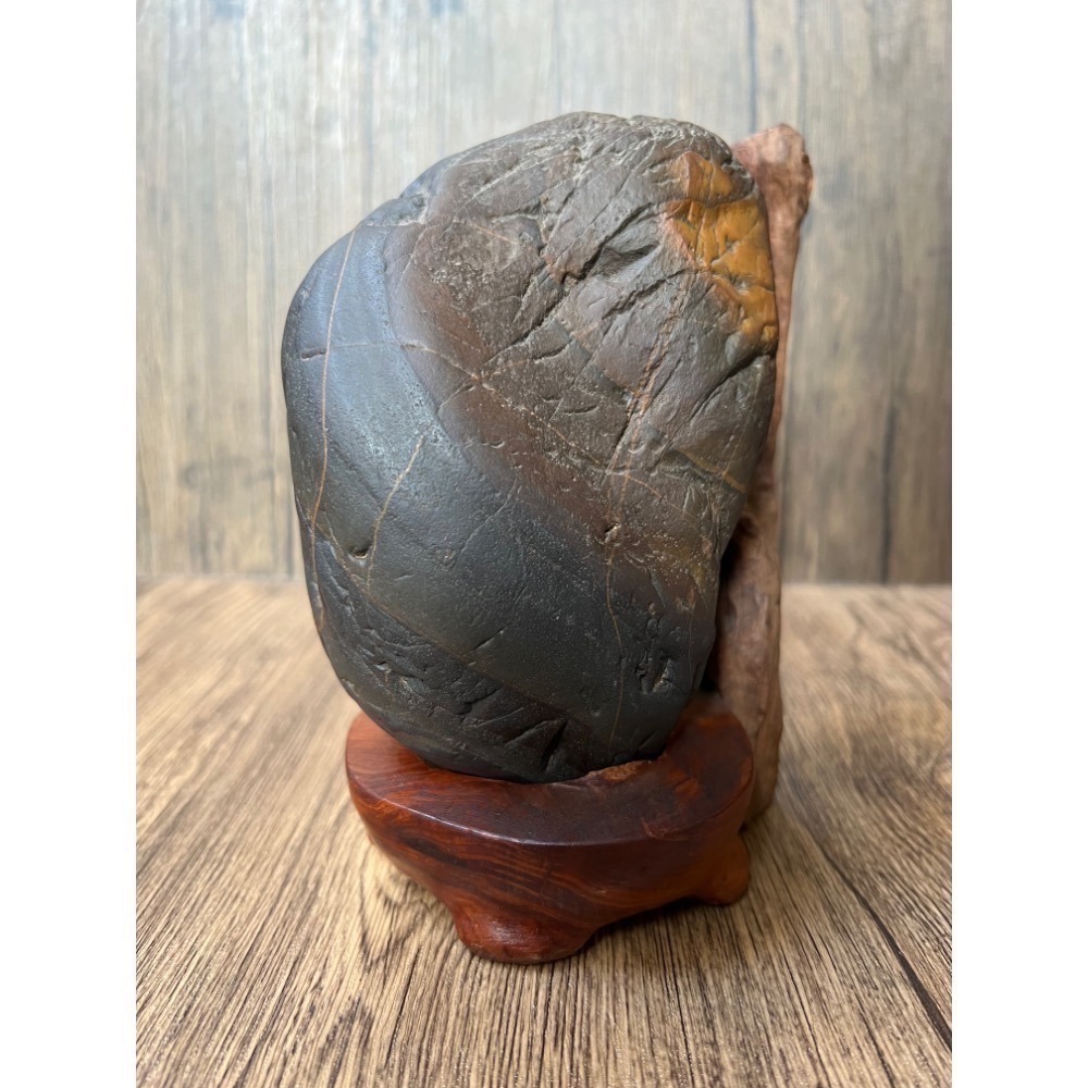 美猴王孫悟空石猴完全天然自然原石上過雜誌的猴子得過獎早期約二至三十年藏家的精品末法釋出六合貴人兼3合貴人不明不白遇貴人-細節圖8