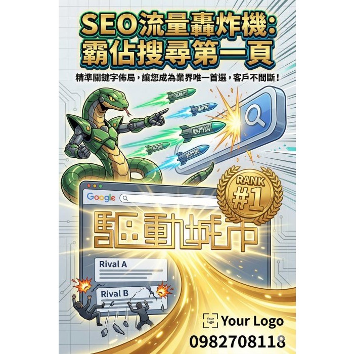【驅動城市】告別窮忙企業數位轉型 AI 自動化行銷系統｜龍蝦特助｜一鍵生成企劃/YT自動上傳/部落格發文/留言SEO優化-細節圖10