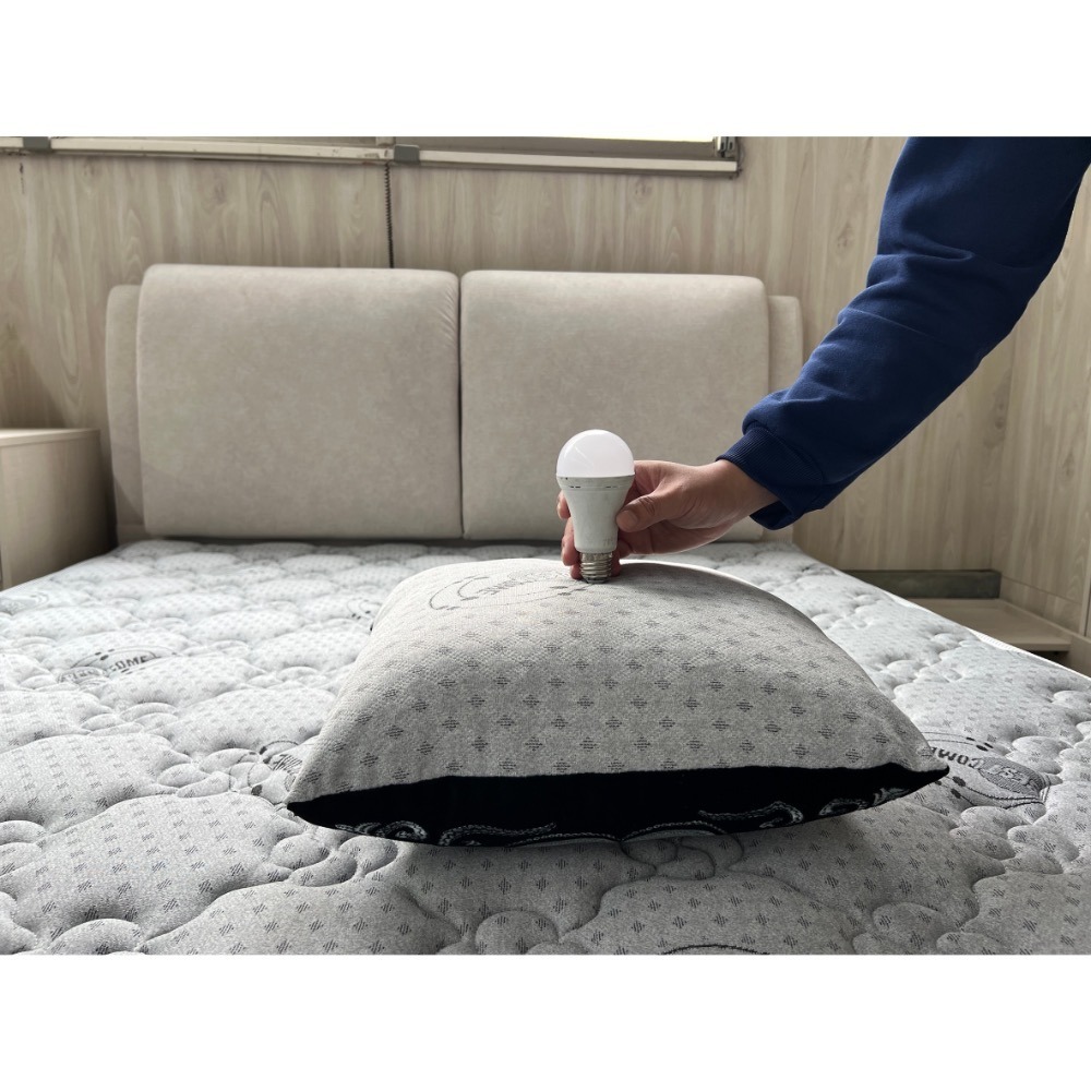 高品質石墨烯抱枕 石墨烯枕頭多用途 經燈泡能量測試含量高 限量特價 感受體驗 家人的健康不能等 石墨烯 負離子 遠紅外線-細節圖3