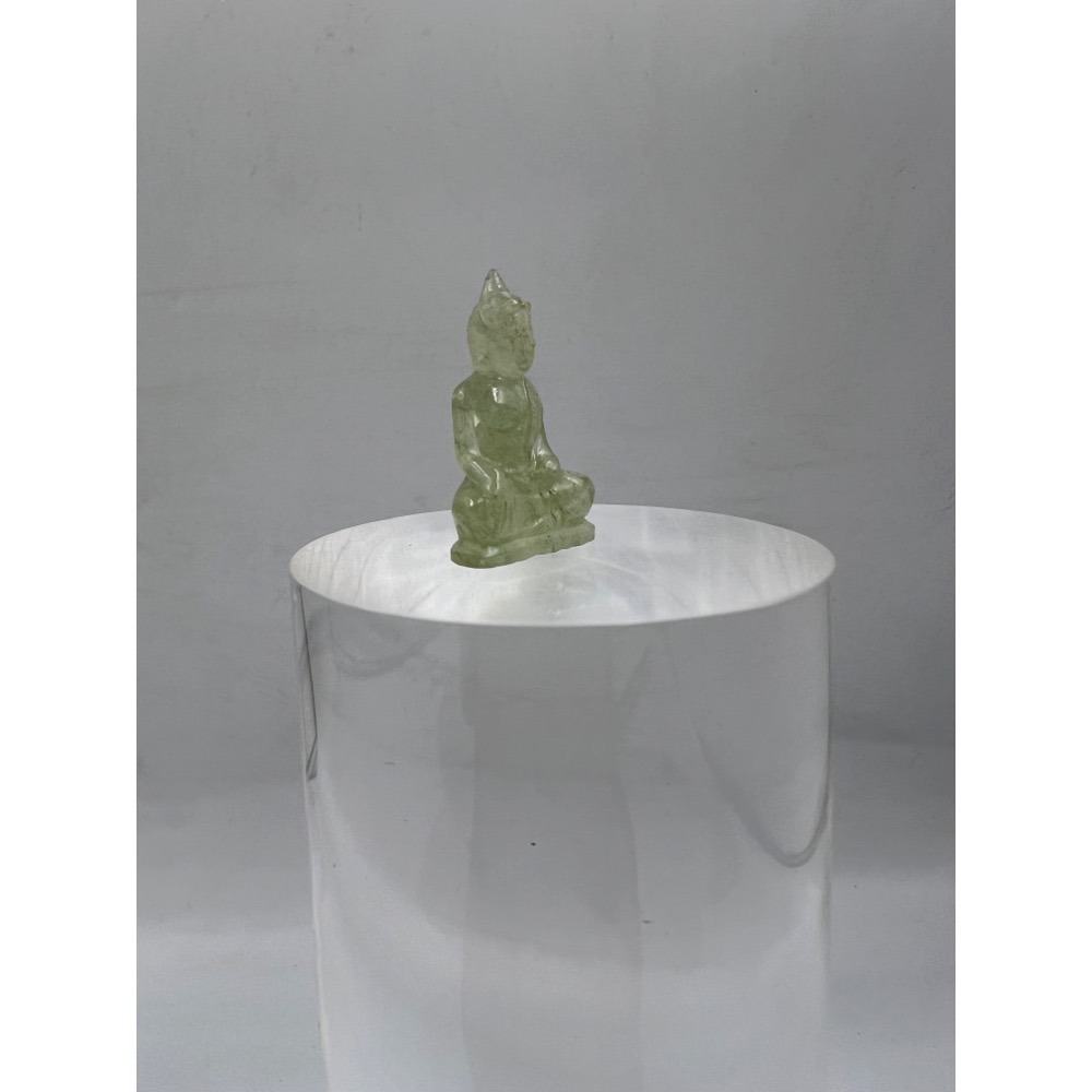 玉佛釋迦牟尼佛小立尊 瓦芒刊 佛曆2535大法會 泰國特殊玉料佛牌 照片為實品 精緻極罕見稀有入法玉雕釋尊聖物-細節圖6